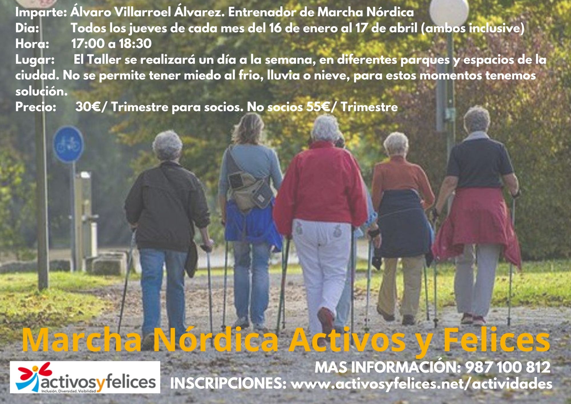 Marcha Nórdica Activos y Felices